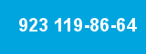 923 119-86-64 923 119-86-64